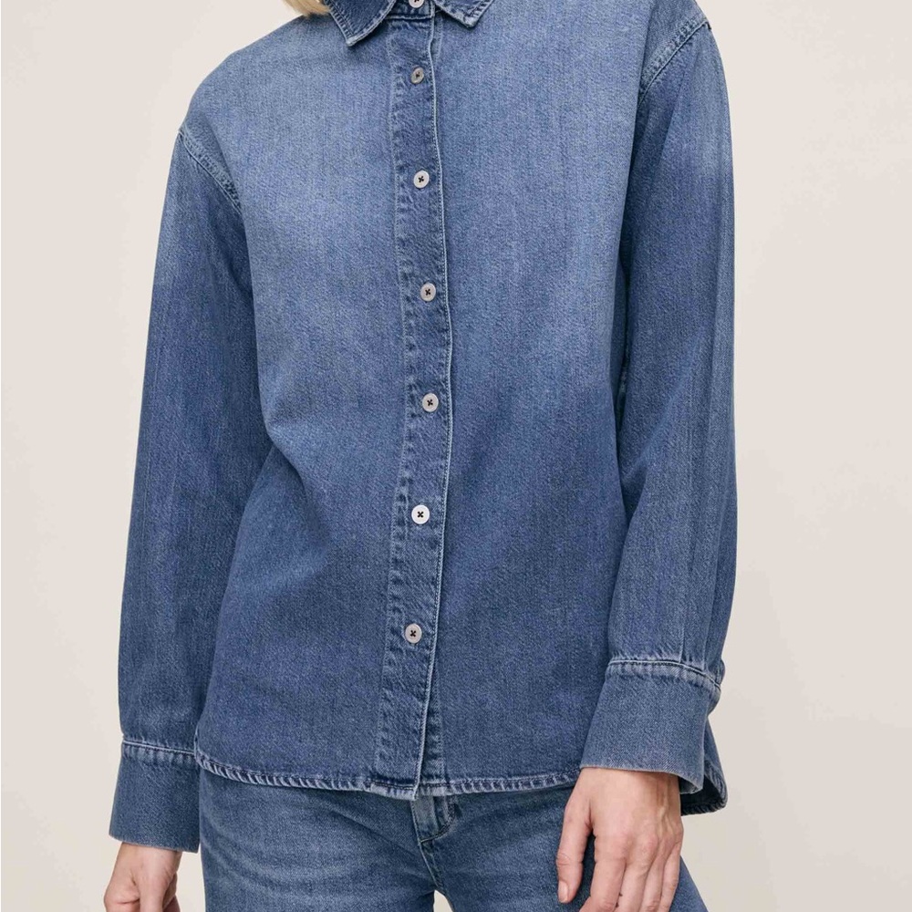 Faye Oversized Denim Shirt
